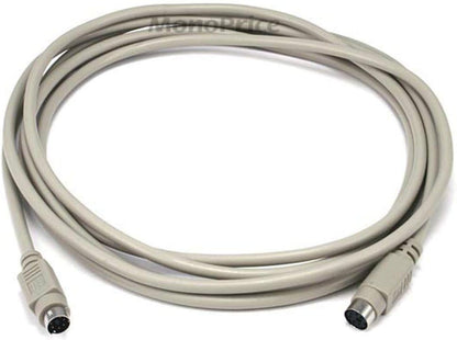 Monoprice 100095 PS/2 MDIN-6 Male to Female Extension Cable