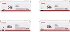 Canon CRG-046 CMYK Toner Set - Genuine Color Cartridge Bundle