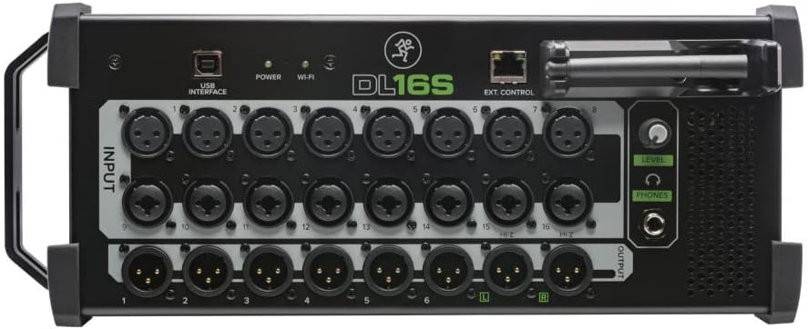 Mackie DL16S 16-Channel Digital Rack Mixer - Wireless Control