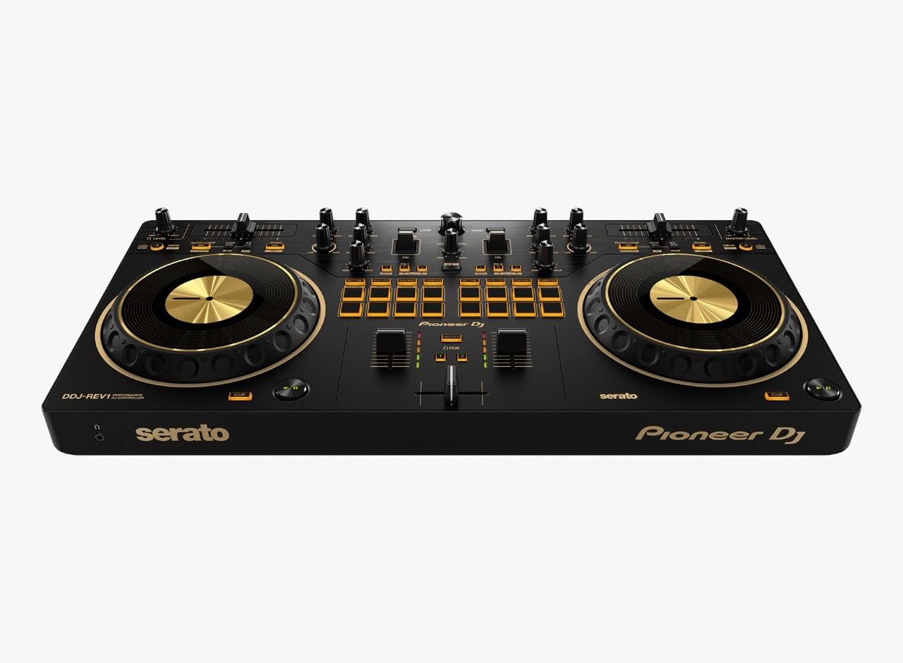 Pioneer DJ DDJREV1NGOLD Serato DJ Controller - Gold Edition