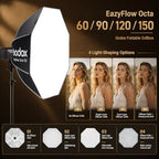 GODOX EazyFlow 60cm Octagonal Bowens-Mount Softbox