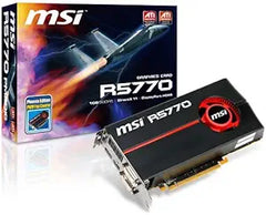 MSI R5770-PM2D1G Radeon HD5770 1GB Graphics Card
