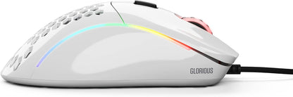 Glorious GLO-MS-DM-GW Model D- (Minus) Gaming Mouse White