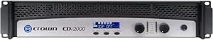Crown CDi 2000 Two-Channel 800W Power Amplifier — main product image