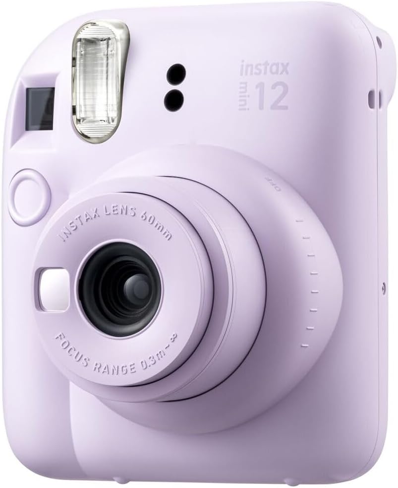 Fujifilm Mini 12 Lilac Purple Instant Camera Bundle
