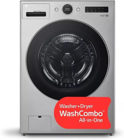 LG WM6998HVA 27" Smart Washer/Dryer Combo Stainless Steel