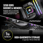 Corsair CS-9050093-NA Vengeance i7500 RTX 4060 Ti Gaming PC