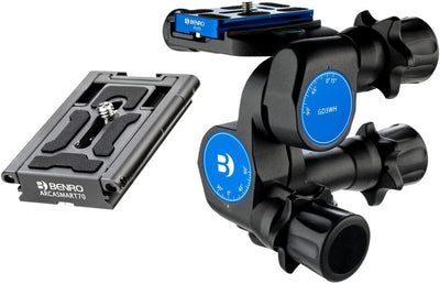 Benro GD3WHACS70 3-Way Geared Tripod Head