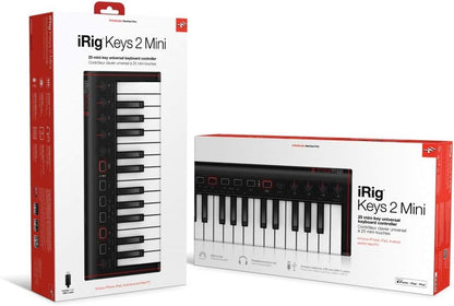 IK Multimedia 03-90145 iRig Keys 2 Mini MIDI Keyboard