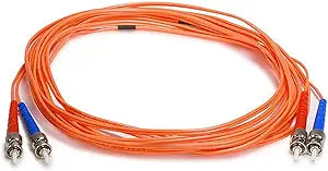 Monoprice OM1 Fiber Optic Cable - ST/ST 5 Meter