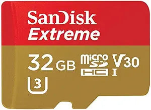 SanDisk SDSQXVF-032G-GN6MA Extreme 32GB MicroSDHC UHS-I Card — main product image