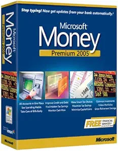 Microsoft S66-00009 Money Premium 2005 Old Version