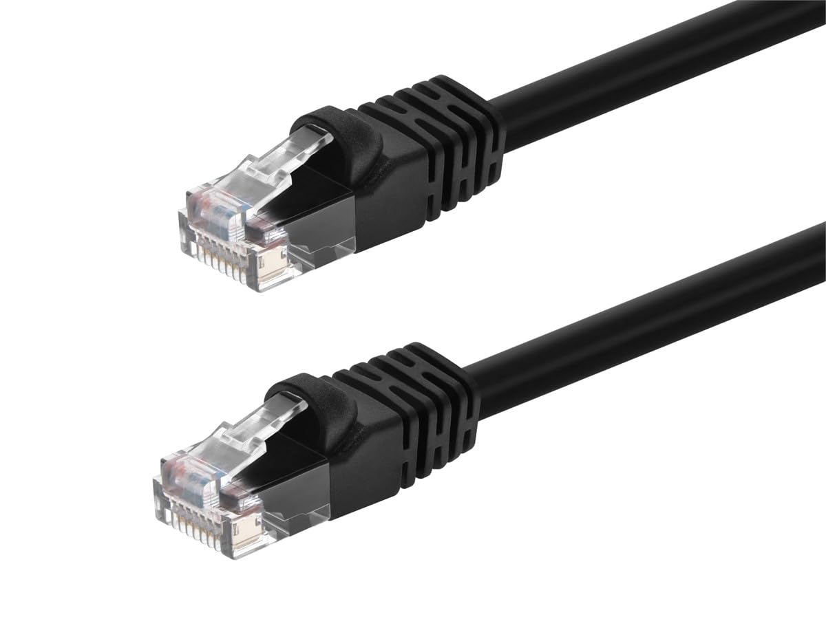 Monoprice 104974 0.5FT Cat5e 350MHz UTP Ethernet Cable Black