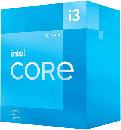 Intel BX8071512100F Core i3-12100F 12th Gen Desktop Processor