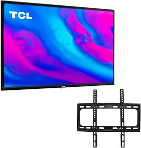 TCL 32S21 32-Inch 720p Android Smart TV + Wall Mount (Renewed)