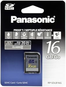 Panasonic RP-SDLB16GAK 16GB SDHC Class 4 SD Card
