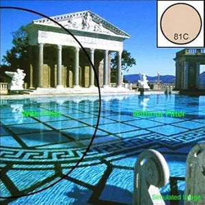 Tiffen 81C 4x5.65" Color Conversion Filter