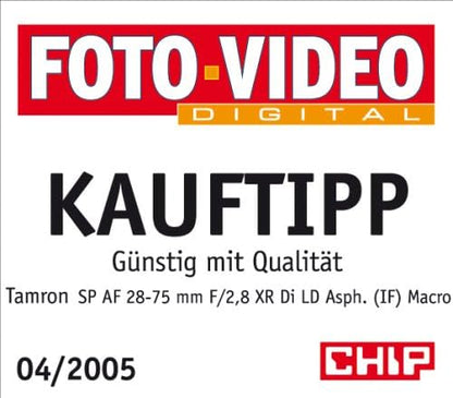 Tamron 5455 28-75mm f/2.8 SP XR Di LD Canon Lens