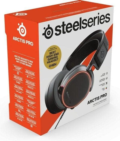 SteelSeries Arctis Pro Hi-Res Gaming Headset - Black