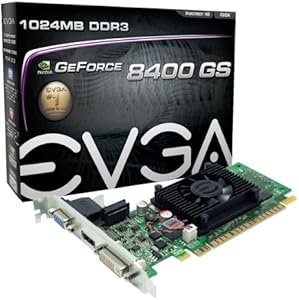 EVGA 01G-P3-1302-LR GeForce 8400 GS 1GB DDR3 Graphics Card