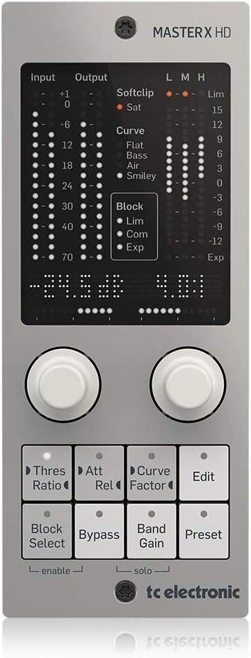 TC Electronic MASTER X HD NATIVE/MASTER X HD-DT Multiband Dynamics Plugin