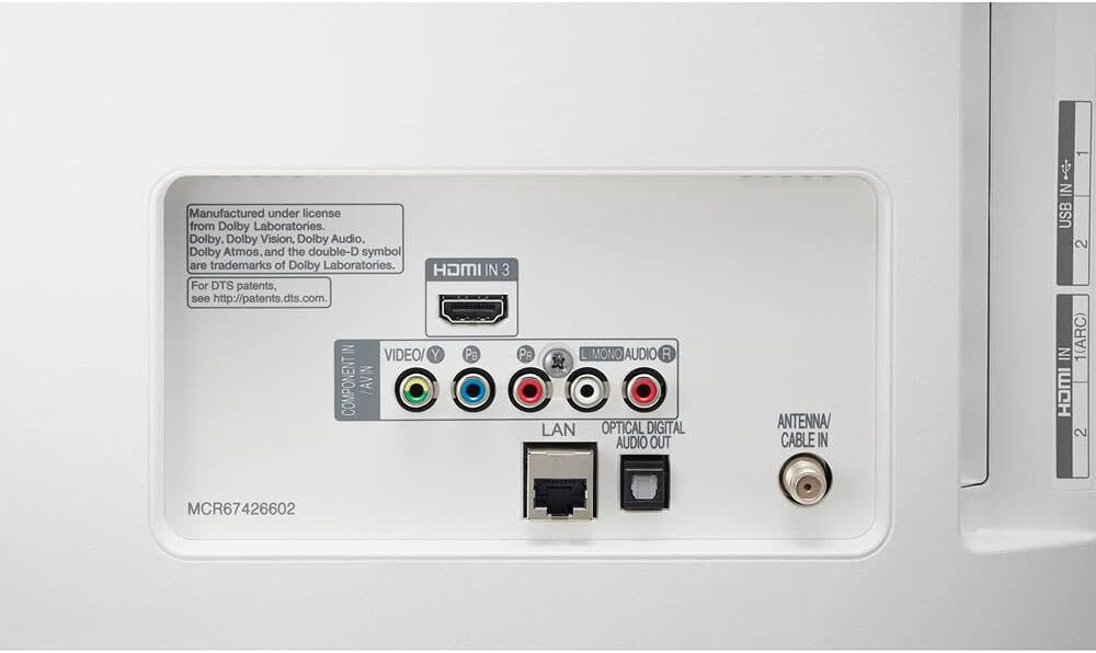 LG E6LG32LM627BPUA 32" HD Smart TV Bundle