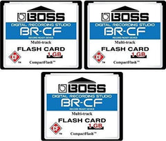 Roland 1GB-BR-CF-2PK-FBA CompactFlash Memory Card 3-Pack