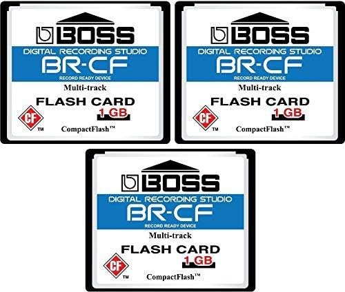 Roland 1GB-BR-CF-2PK-FBA CompactFlash Memory Card 3-Pack