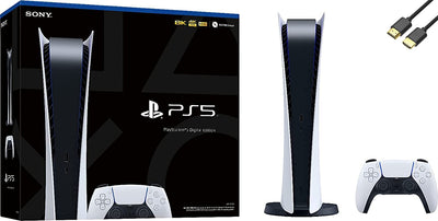 Sony PS5 Digital Edition (Renewed) Disc-Free Gaming Console