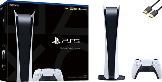Sony PS5 Digital Edition (Renewed) Disc-Free Gaming Console