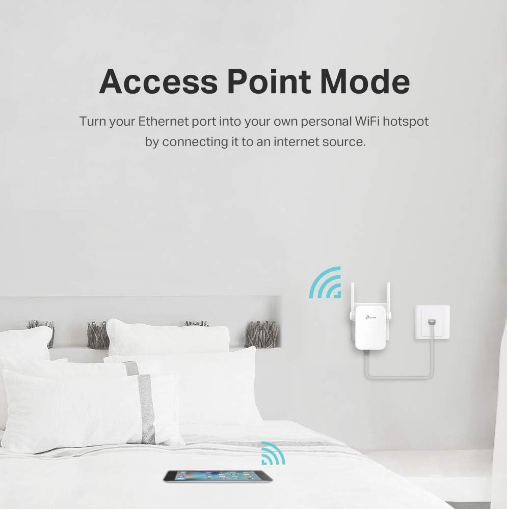 TP-Link ELCM N300 WiFi Extender: RE105, Signal Booster