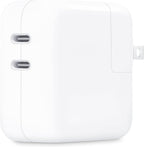 Apple 35W Dual USB-C Power Adapter - Fast Charging for iPhone, iPad