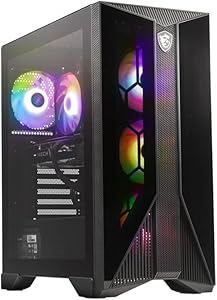 MSI AEGIS ZS 5DS-263US Ryzen 7 RTX 6700 XT Gaming PC — main product image