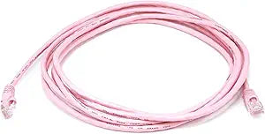 Monoprice 103714 Cat5e Ethernet Cable - 10ft, Pink