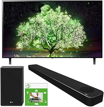 LG E8LGOLED77A1PUA 77" OLED TV Dolby Atmos Bundle