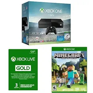 Microsoft Xbox One 1TB Madden NFL 16 Bundle + Minecraft