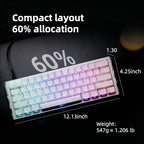 Ladybug Hot-Swappable 60% Mechanical Gaming Keyboard