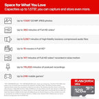 SanDisk Ultra microSD UHS-I Memory Card with A1 App Speed