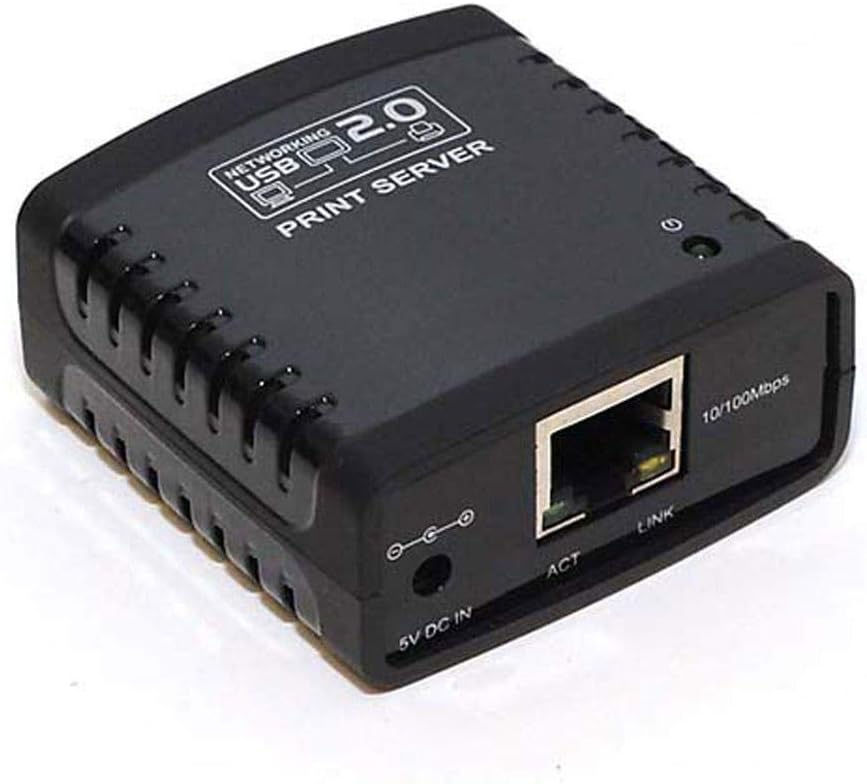 Monoprice 105342 USB 2.0 Network Print Server