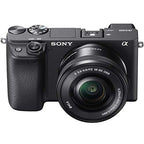 Sony E7SNILCE6400LB a6400 4K Mirrorless Camera 16-50mm Lens Bundle