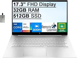 HP ENVY 17" FHD Touchscreen Laptop i7-1165G7