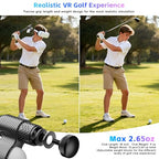 HackFission VR Golf Club Attachment with Adjustable Weight