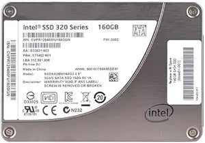 Intel SSDSA2BW160G3 320 Series 160GB SSD