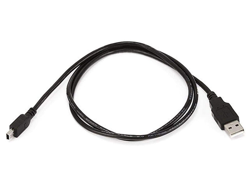 Monoprice 103896: 3ft USB A to Mini-B 5pin Cable - Black — main product image