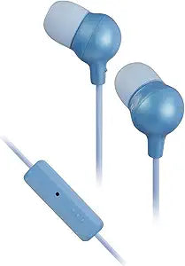 JVC HAFR36AE Marshmallow Headphones Remote & Mic - Blue