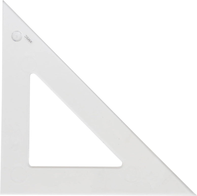 Westcott S450-4 Styrene Triangle 4-inch 45/90 Degree — main product image