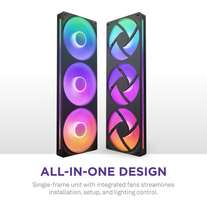 NZXT RF-U36HF-B1 F360 RGB Core 360mm Single-Frame Fan