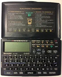 Sharp YO-150 64KB Electronic Organizer Retro Device