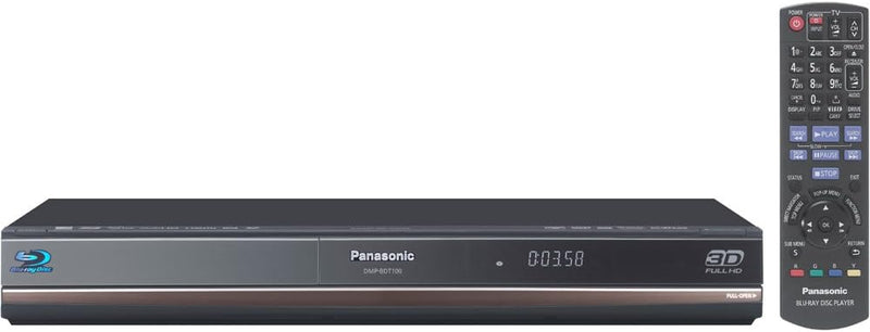 Panasonic DMP-BDT100 3D Blu-Ray DVD Player — main product image