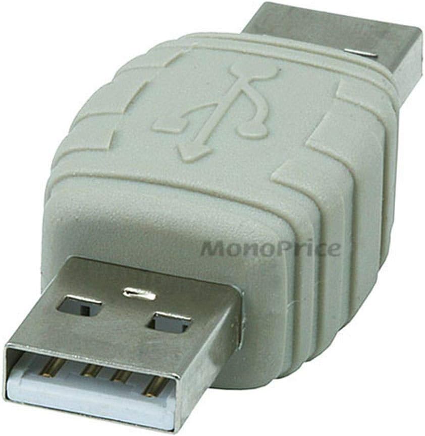 Monoprice 104812 USB 2.0 A Male to Male Adapter